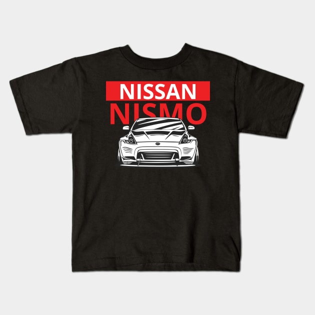 nissan 370z Kids T-Shirt by artoriaa